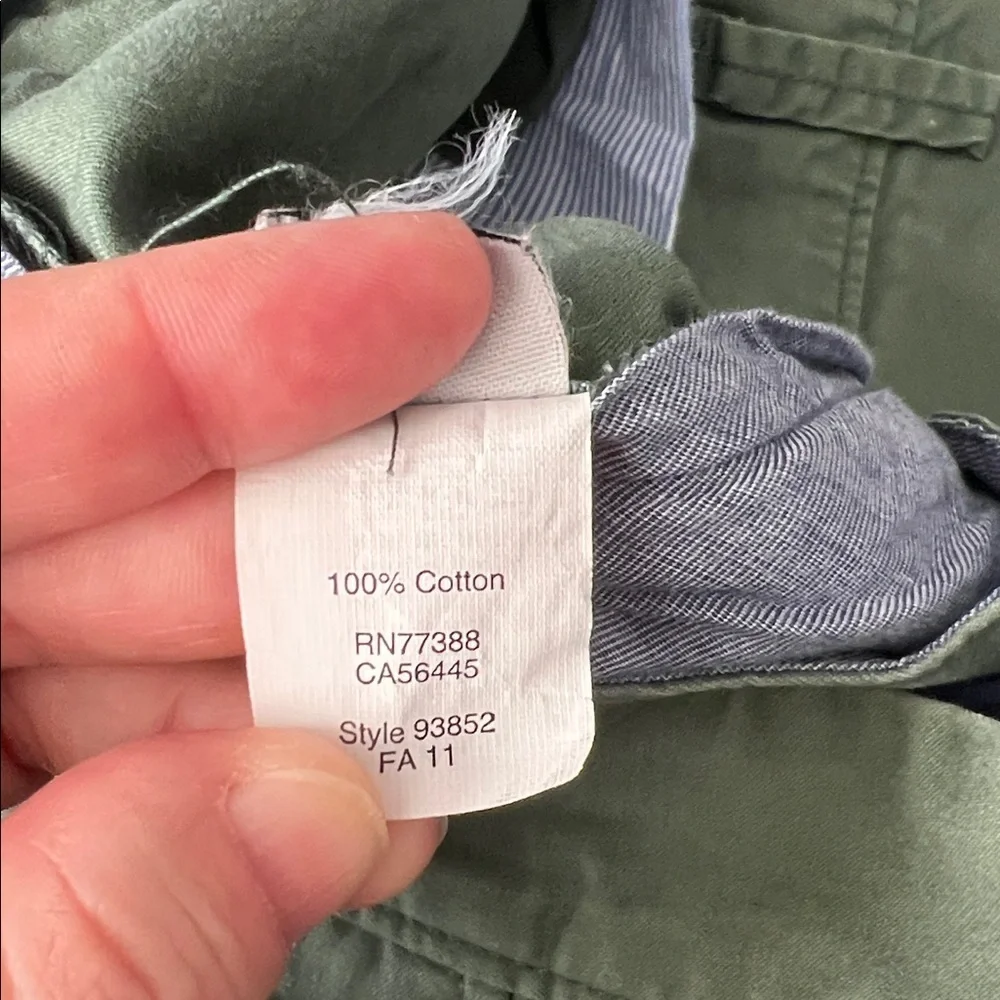 JCrew Cotton Club Short Green Size 36